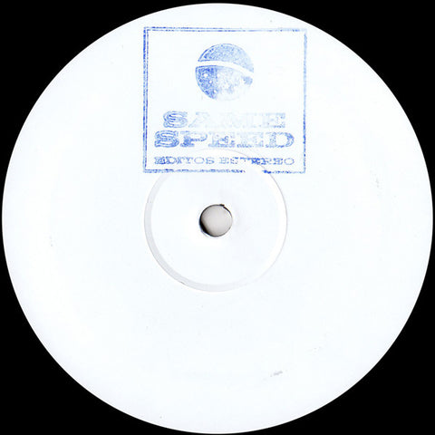 Various ‎– Same Speed Edits 12" Same Speed Edits ‎– SASP 001