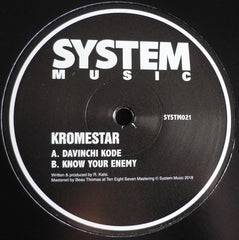 Kromestar ‎– Davinchi Kode - System Music ‎– SYSTM021