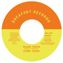 Living Color ‎– Plastic People Label: Rocafort Records ‎– ROC 025