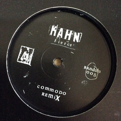 Kahn / Commodo ‎– Fierce / S Is For Snakes 12" Repress Bandulu Records ‎– BANDULU008
