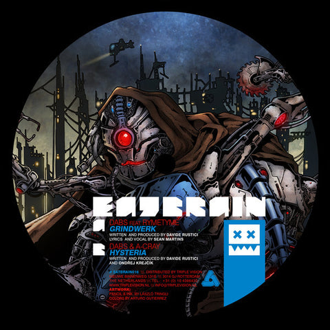 Dabs ‎– Rawbot EP - Eatbrain ‎– EATBRAIN016