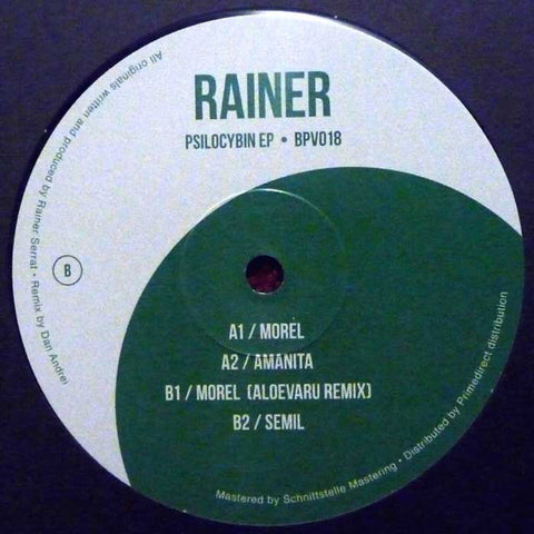 Rainer - Psilocybin EP - BodyParts Vinyl ‎– BPV018