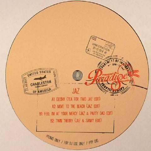 Jaz - Geisha - Passport To Paradise ‎– PTP010