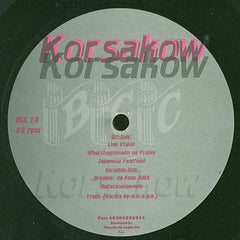 Korsakow ‎– Line Vision 12" BCC Music ‎– BCC 13