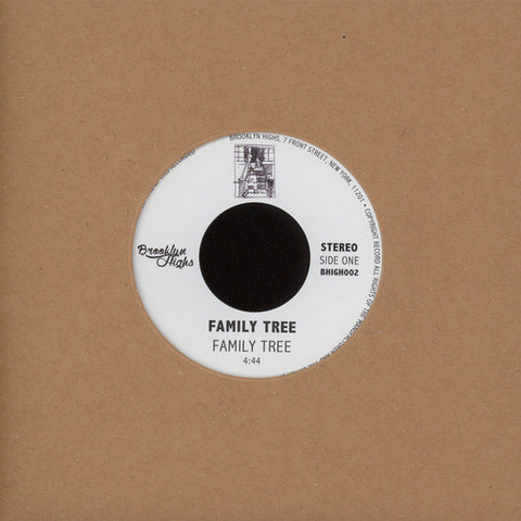 Family Tree / Mighty Ryeders ‎– Family Tree / Evil Vibrations - Brooklyn Highs ‎– BHIGH002 REPRESS