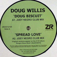 Doug Willis ‎– Doug Biscuit / Spread Love / Dougswana - Z Records ‎– ZEDD12105