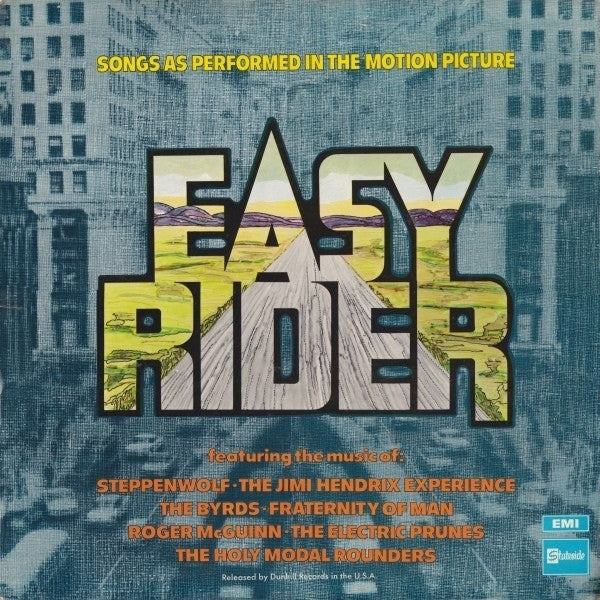 Various - Easy Rider (Songs As Performed In The Motion Picture) 12" Stateside SSL 5018