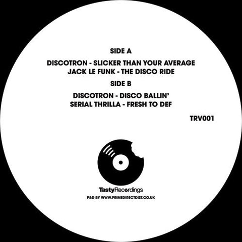 Various ‎– Tasty Recordings Sampler 001 Tasty Recordings ‎– TRV001