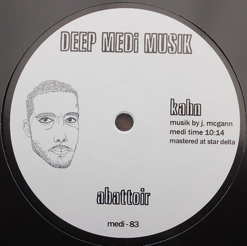 Kahn - Abattoir / Over Deh So 12" Deep Medi Musik Medi-083