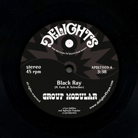 Group Modular ‎– Black Ray/Acid Wheels - Delights ‎– APDLT009