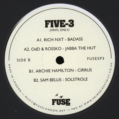 Various ‎– Five-3 - Fuse London ‎– FUSE5P3