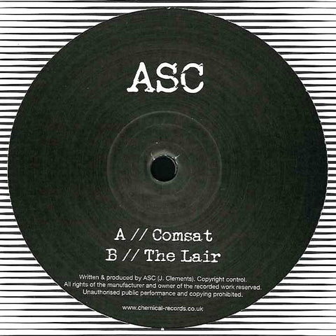 ASC - Comsat / The Lair 12" BLKND BLKND 003
