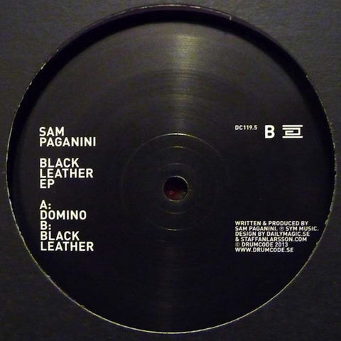 Sam Paganini ‎– Black Leather EP - Drumcode ‎– DC119.5