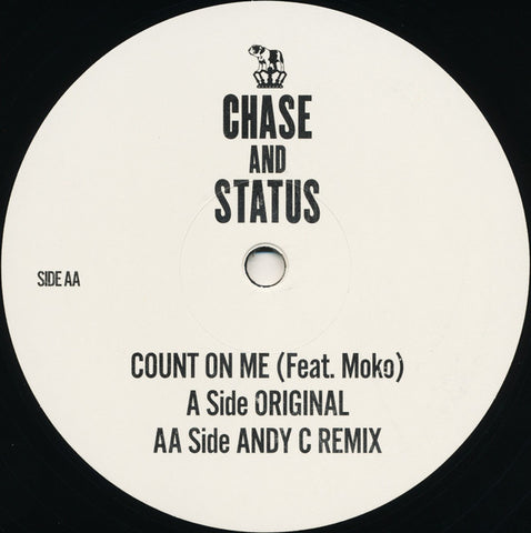 Chase And Status - Count On Me - RAM Records ‎– RAMM147