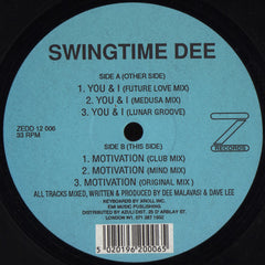 Swingtime Dee ‎– You & I / Motivation - Z Records ‎– ZEDD 12 006