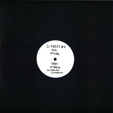 G Markus ‎– G-Edits Volume 1 12" G-Edits ‎– G-EDITS #1