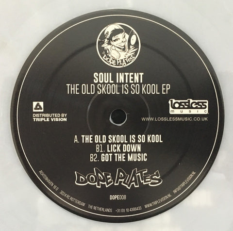 Soul Intent ‎– The Old Skool Is So Kool EP - Dope Plates ‎– DOPE008