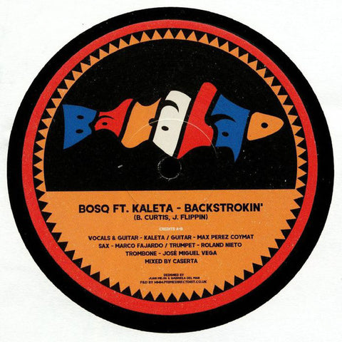 Bosq, Kaleta ‎– Backstrokin - Bacalao ‎– BAC001