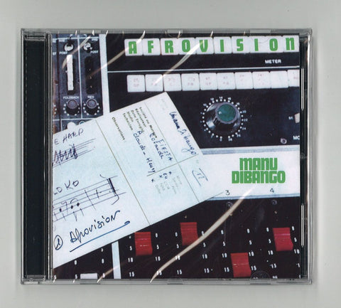 Manu Dibango ‎– Afrovision (CD) Africa Seven ‎– ASVN020