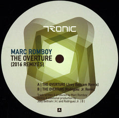 Marc Romboy ‎– The Overture (2016 Remixes) 12" Tronic ‎– TR105V