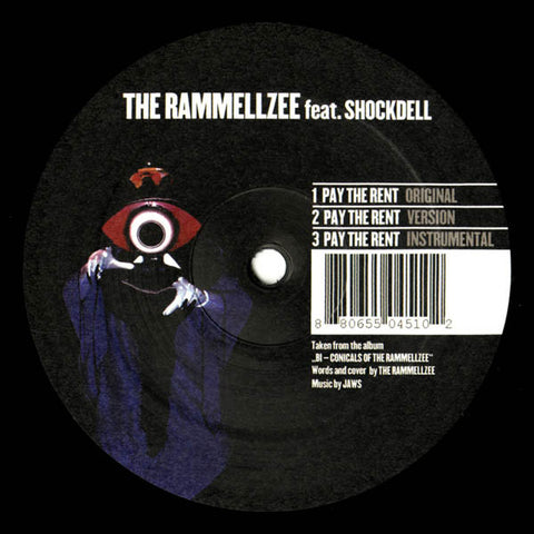 Rammellzee ‎– Pay The Rent Gomma ‎– Gomma045