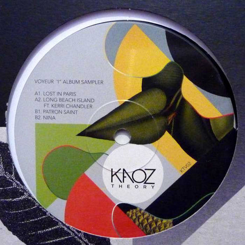 Voyeur ‎– I (Album Sampler) - Kaoz Theory ‎– KTV02