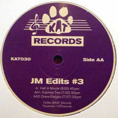 JM Edits - JM Edits #3 12" KAT ‎– KAT030