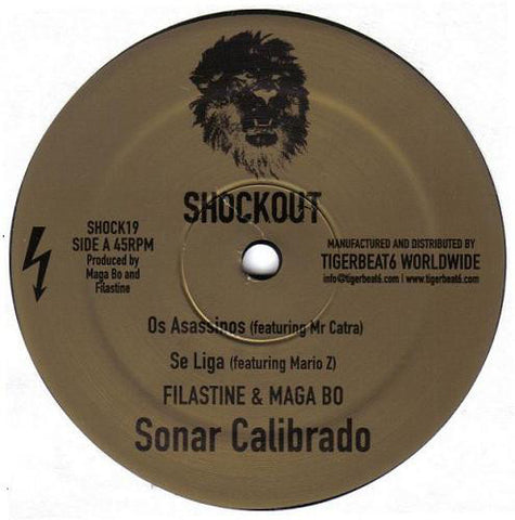 Filastine & Maga Bo ‎– Sonar Calibrado 12" Shockout ‎– SHOCK19