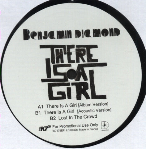 Benjamin Diamond - There Is A Girl 12" Studio !K7 !K7179EP
