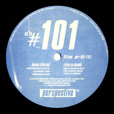 Roy Davis Jr - US EP #101 - PER95/101 Perspective SDS