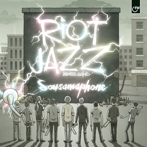 Riot Jazz Brass Band ‎– Sousamaphone (CD) First Word Records ‎– FW106CD