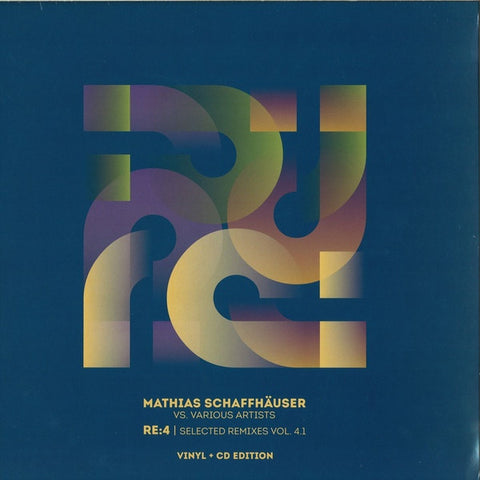 Mathias Schaffhäuser Vs. Various - RE:4 Selected Remixes Vol. 4.1 12" Blu Fin BFLP04.1