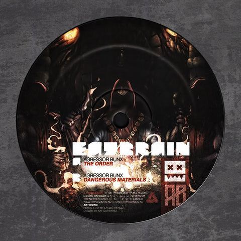 Agressor Bunx ‎– The Order 12" Eatbrain ‎– EATBRAIN021