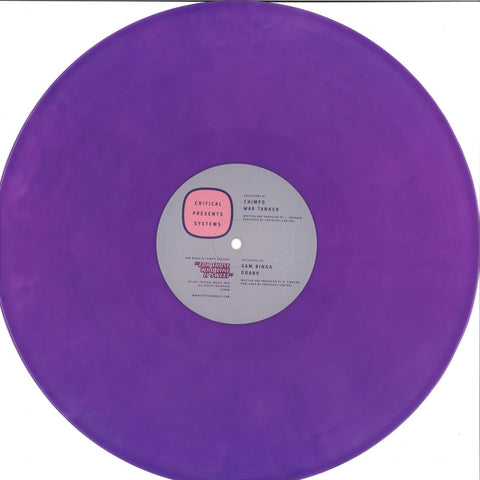 Sam Binga & Chimpo ‎– For Those Who Like It Sweet 12" Critical Music ‎– CRITSYS007