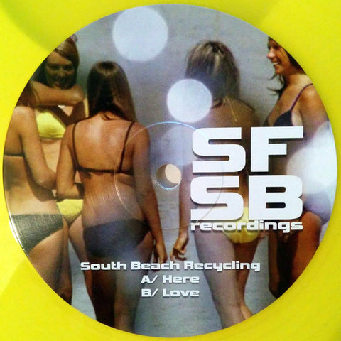 South Beach Recycling ‎– Beach Party Disco Vol 1 12" SFSB RECORDINGS ‎– SFSB001