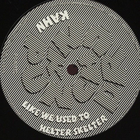 Kahn - Like We Used To / Helter Skelter 12" Punch Drunk drunk021