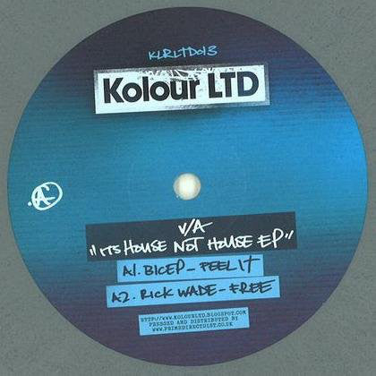 Various ‎– It's House Not House EP 12" Kolour LTD ‎– KLRLTD013 (GREY VINYL)