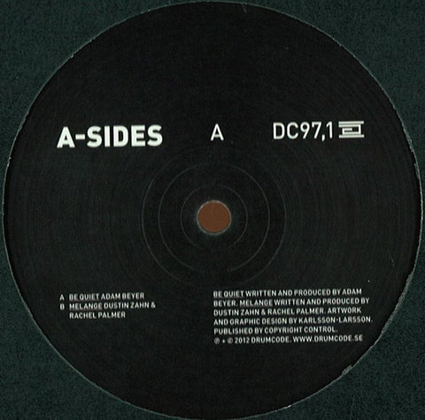 Adam Beyer / Dustin Zahn & Rachel Palmer ‎– A-Sides Drumcode ‎– DC97,1