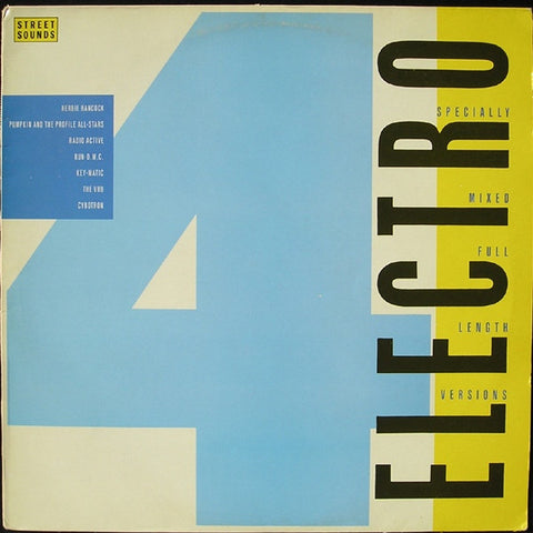 Various - Street Sounds Electro 4 12" ELCST4 Street Sounds