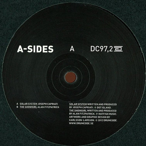 Joseph Capriati / Alan Fitzpatrick ‎– A-Sides - Drumcode ‎– DC97,2