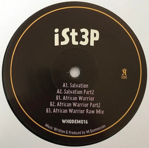 iSt3p ‎– Salvation / African Warrior - WhoDemSound ‎– WHODEM016