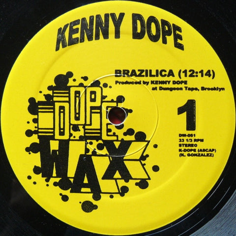 Kenny Dope - Brazilica 12" Dopewax DW-051