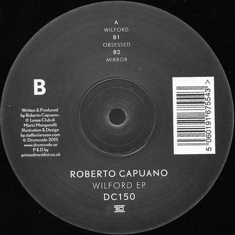 Roberto Capuano ‎– Wilford EP 12" Drumcode ‎– DC150