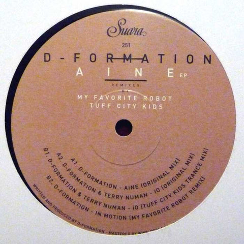 D-Formation ‎– Aine EP Suara ‎– Suara251