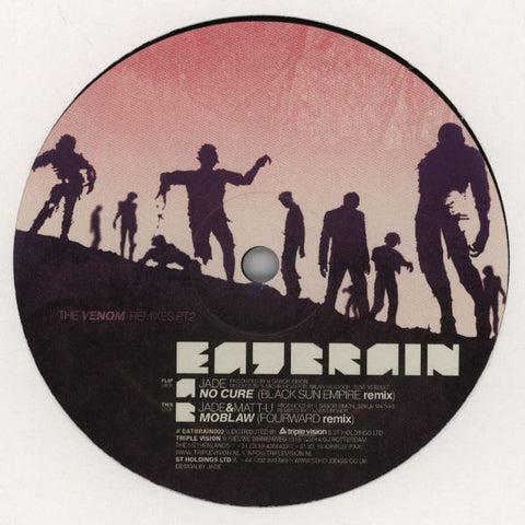Jade - No Cure / Moblaw (Remixes) 12" Eat Brain EATBRAIN003