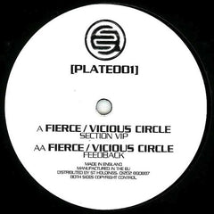 Fierce / Vicious Circle - Section VIP / Feedback 12" Quarantine QRNPLATE001