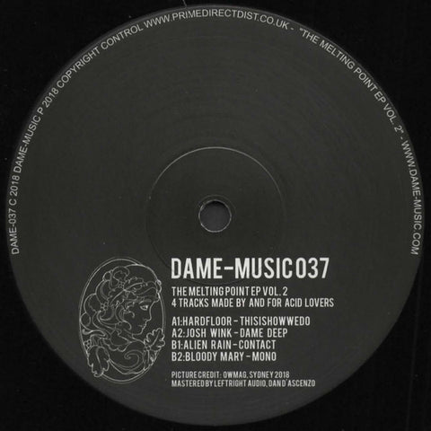 Various ‎– The Melting Point EP Volume 2 - Dame-Music DAME-MUSIC037, DAME-037