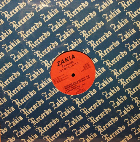 Cut Master D.C. - Brooklyn Rocks The Best 12" Zakia Records ZK 019