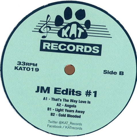 JM Edits ‎– JM Edits 1 - KAT ‎– KAT019