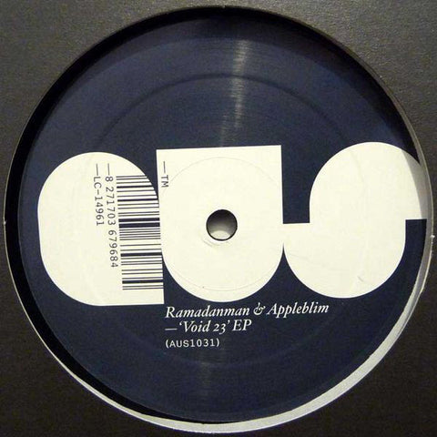Ramadanman & Appleblim ‎– Void 23 EP 12" Aus Music ‎– AUS1031